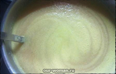 Рецепт картофельного супа-пюре с морковью и сельдереем
