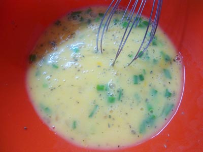 Простой рецепт омлета из яиц с паприкой