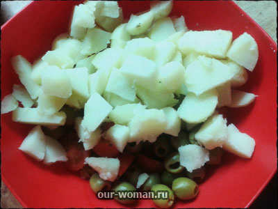 Рецепты вегетарианских блюд: немецкий картофельный салат
